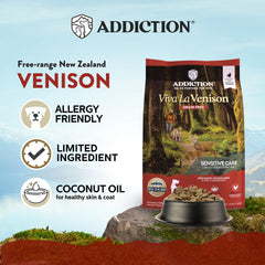Addiction gros plan croquettes montrant texture et bénéfice appétence