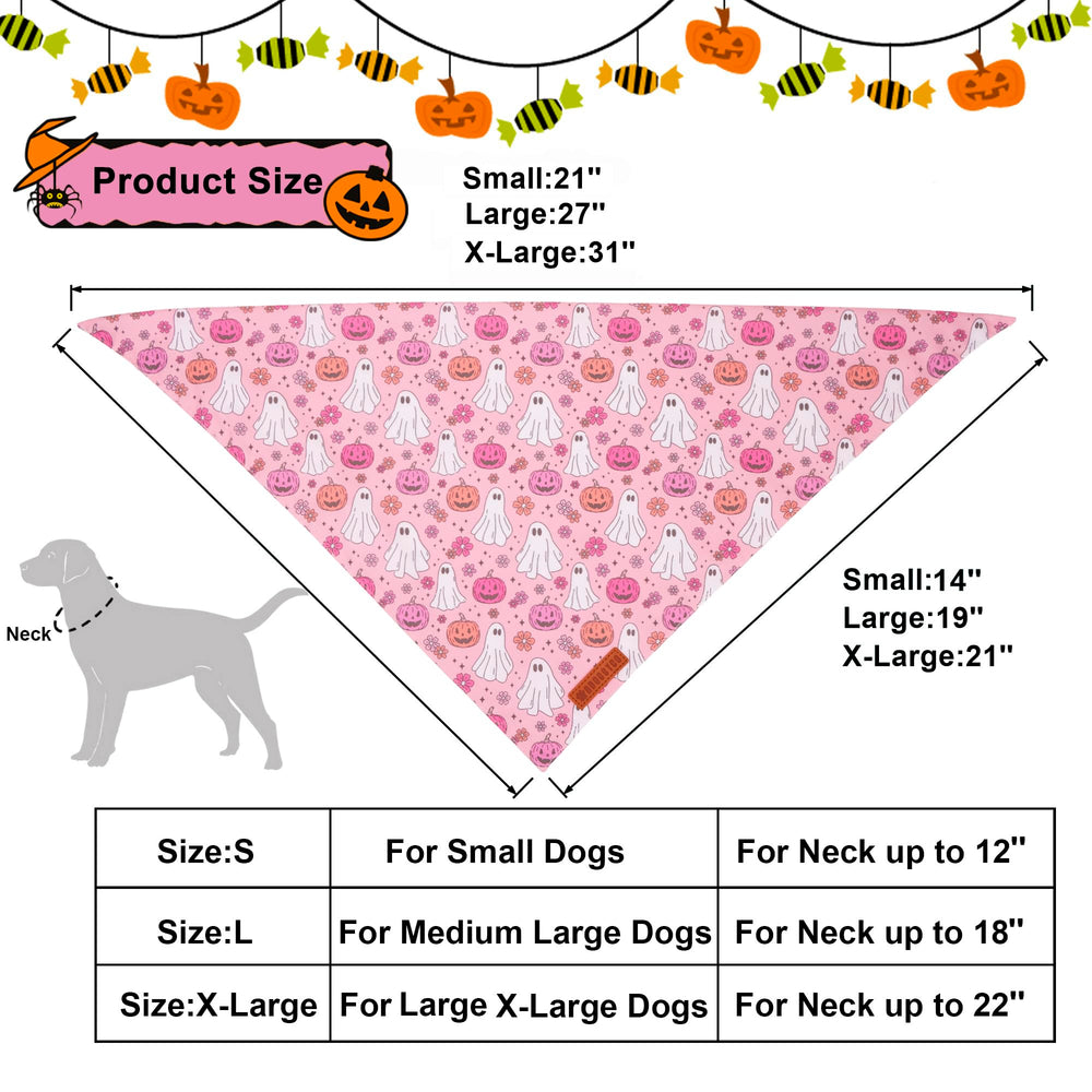 ADOGGYGO bandana porté par une chienne en promenade, ajoute une touche festive