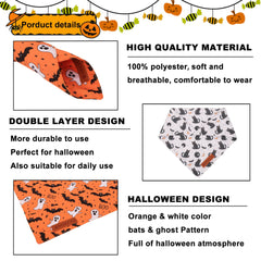 ADOGGYGO bandana à côté d'une règle, montre taille ajustable