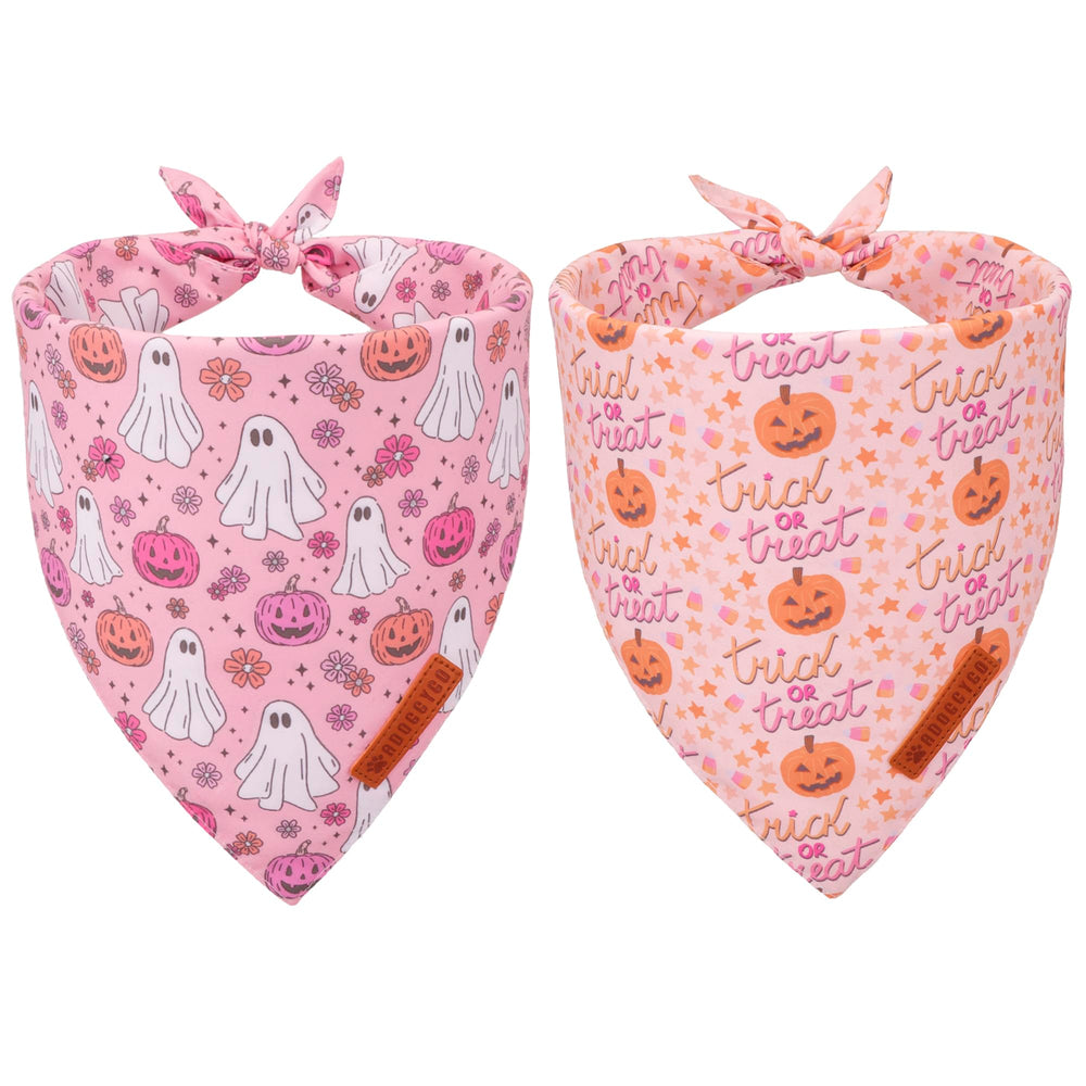 ADOGGYGO emballage face avant montrant les deux bandanas, attrayant visuel