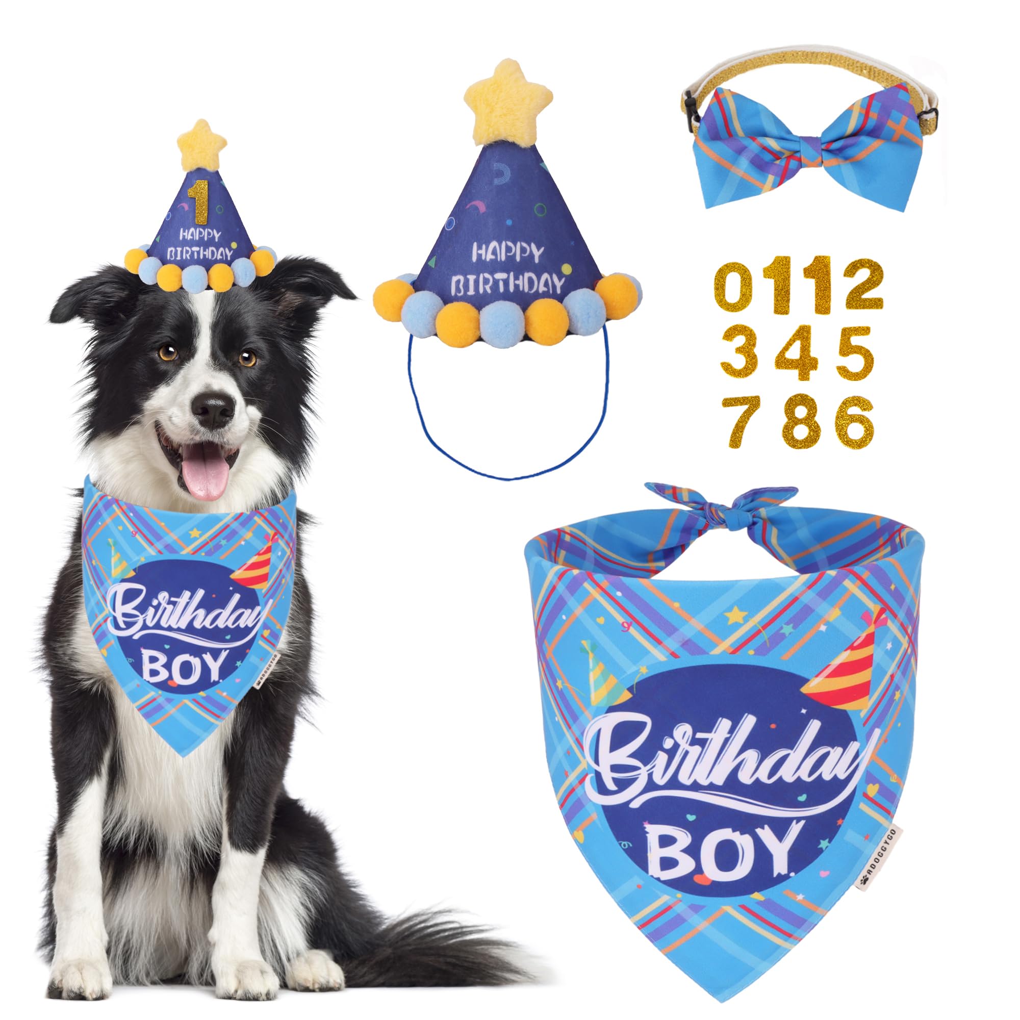 ADOGGYGO chapeau face avant festif montrant maintien confortable