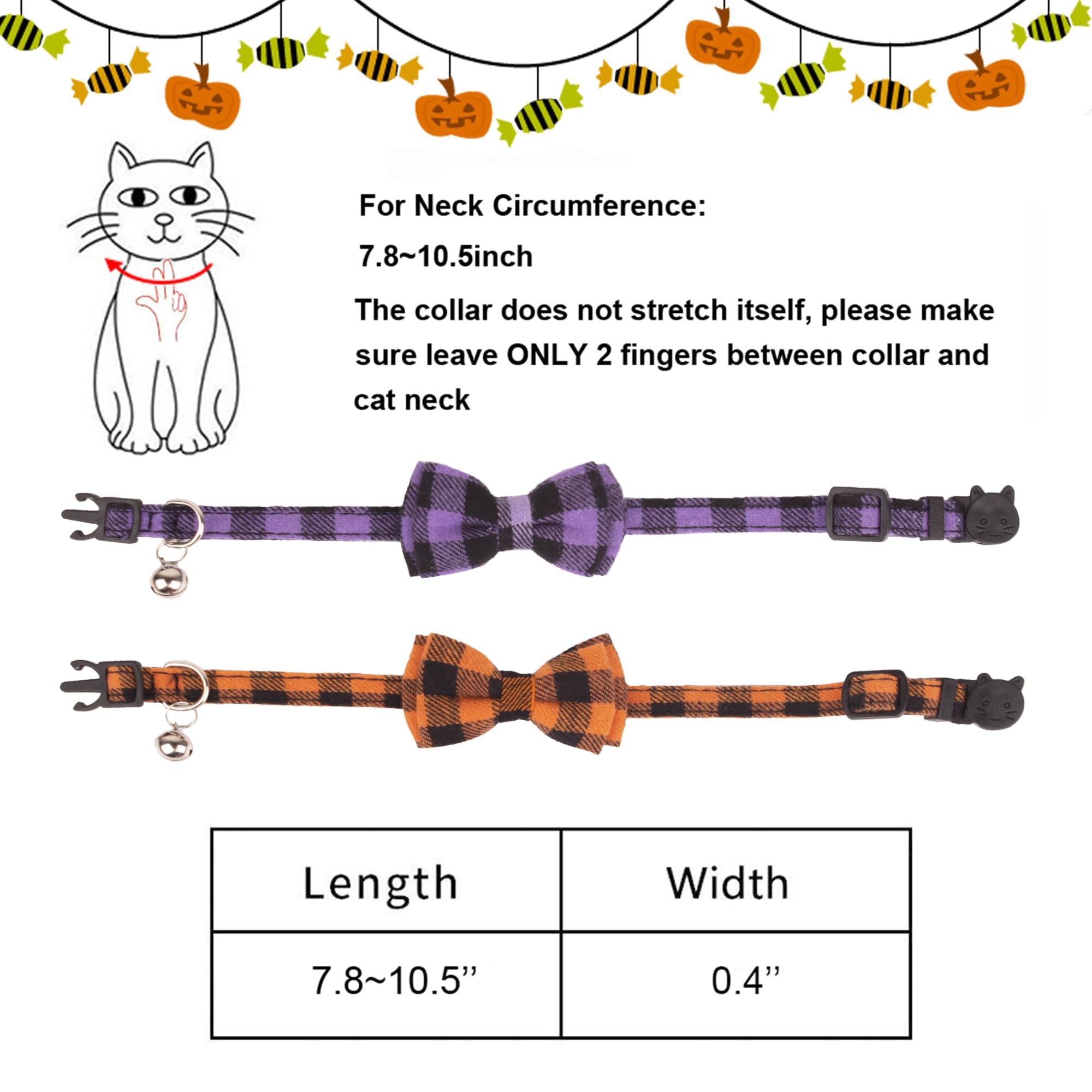ADOGGYGO comparaison taille collier montrant réglage adapté chats