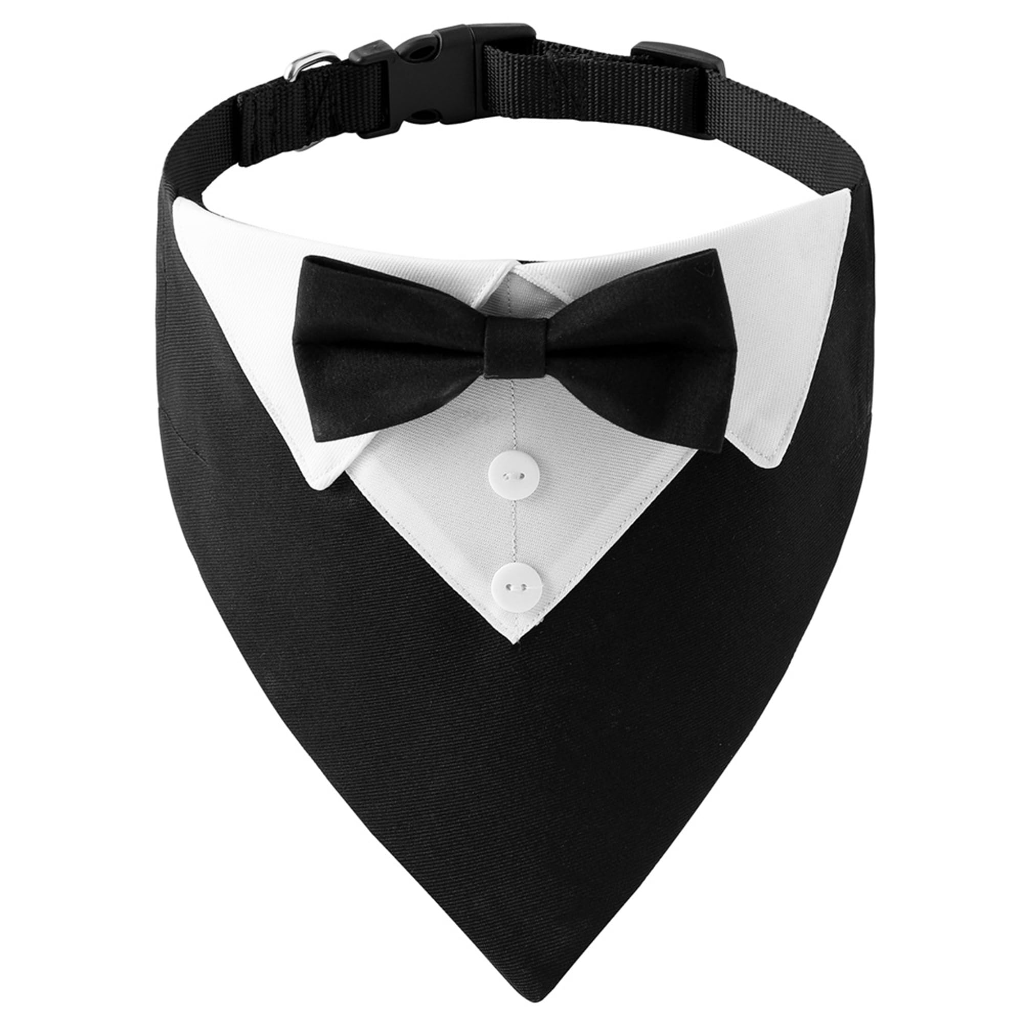 ADOGGYGO collier smoking face avant élégant pour cérémonie