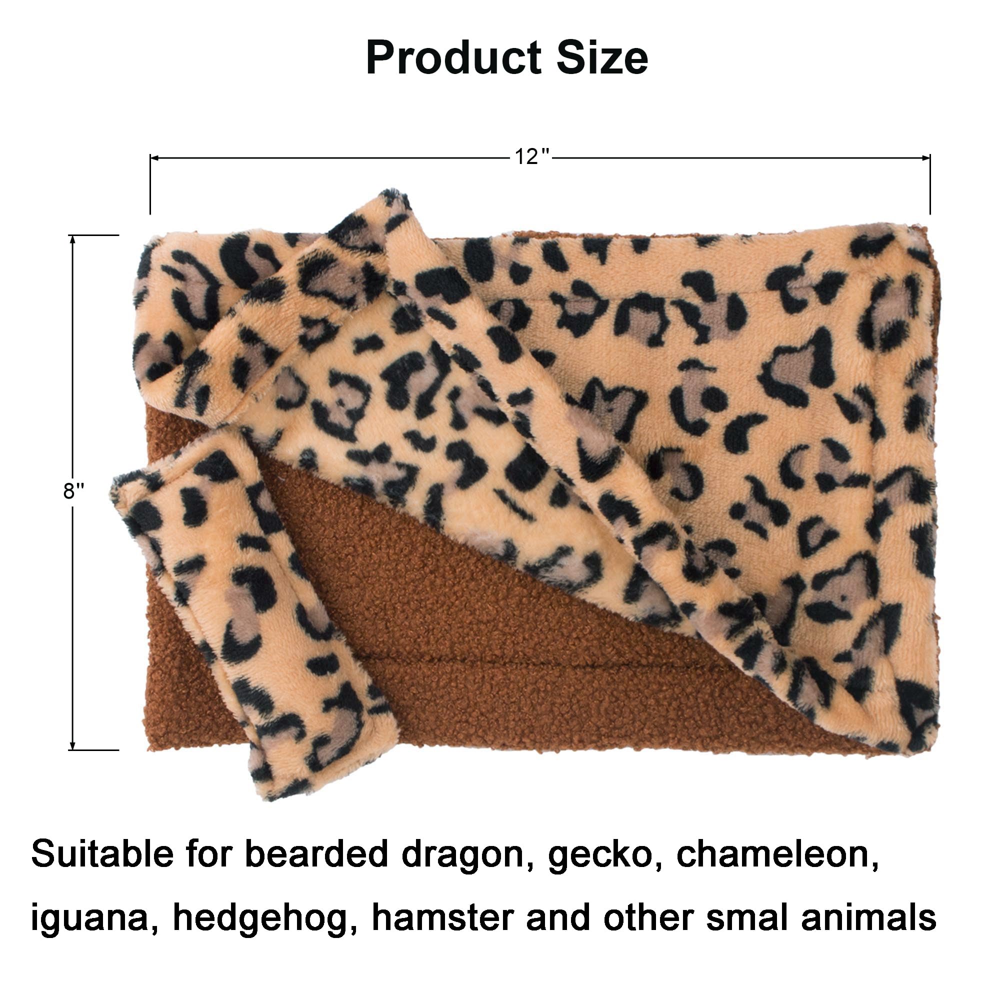 ADOGGYGO litière en usage dans terrarium montrant refuge sûr pour reptile