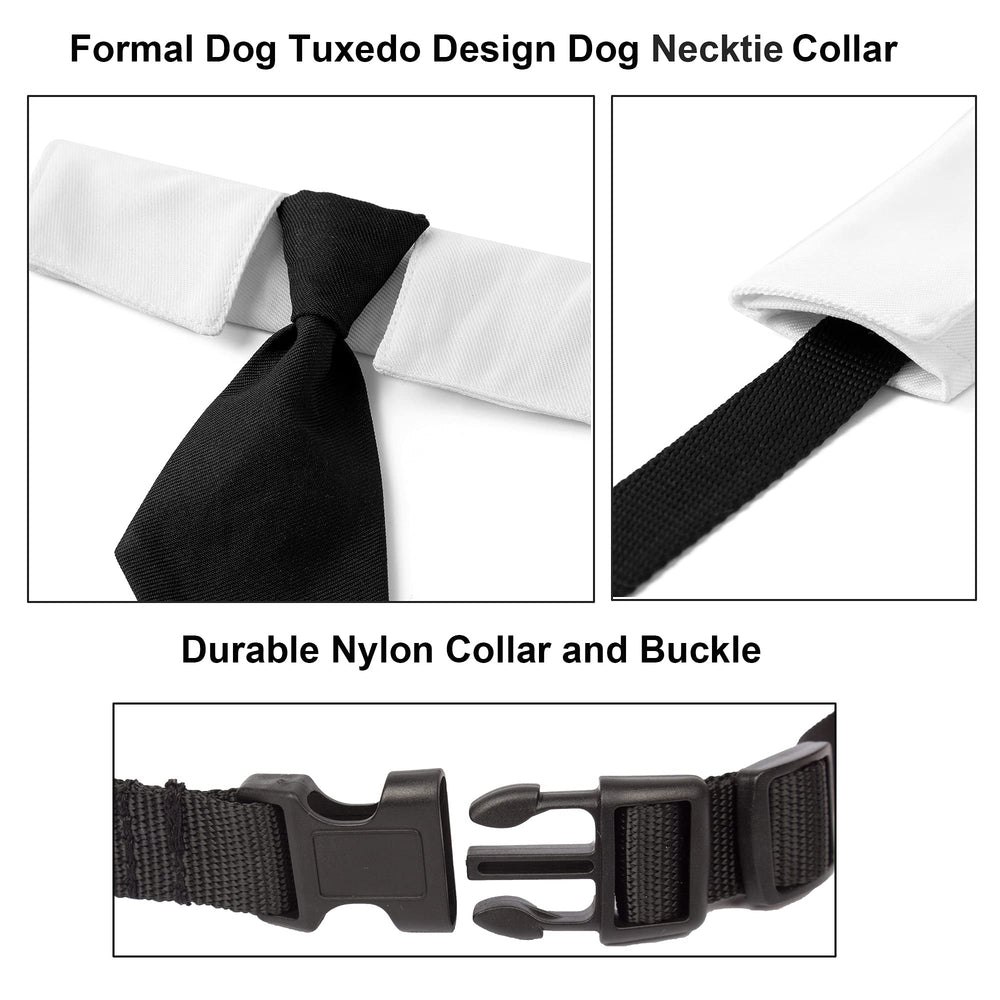 ADOGGYGO collier-cravate porté sur grand chien, donne un aspect soigné