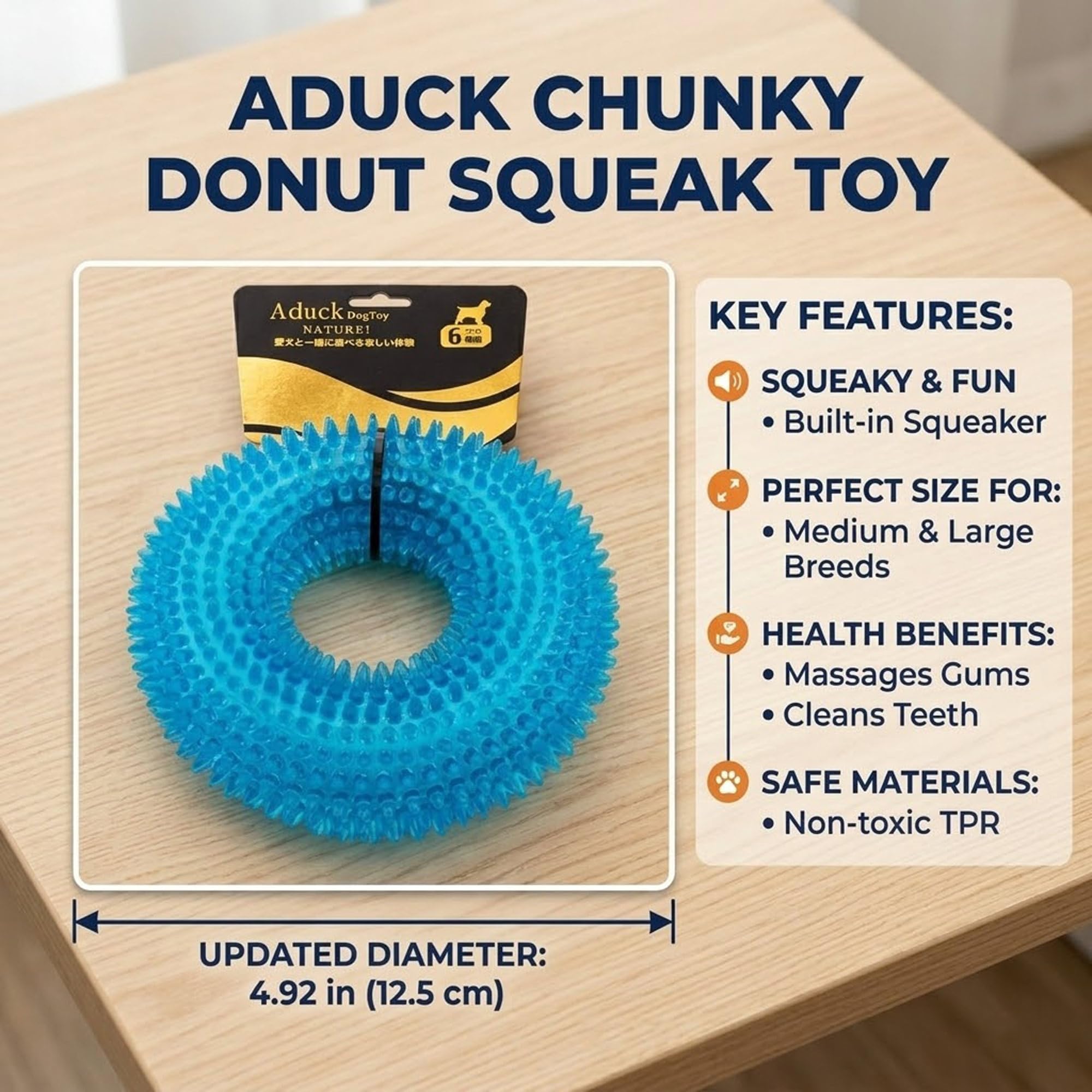 ADUCK chiot qui joue et mâche pour stimulation et training