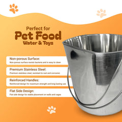 Advance Pet Products seau accroché à une cage réduisant les éclaboussures