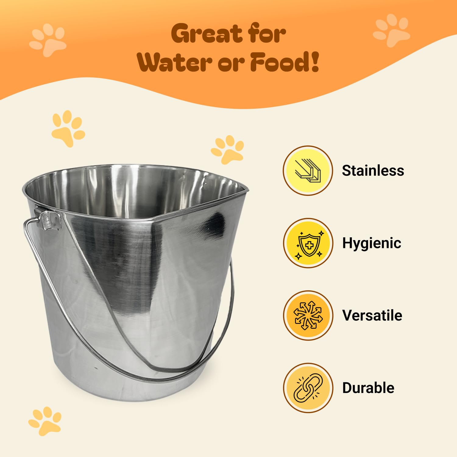 Advance Pet Products détail acier inoxydable durable et sans rouille