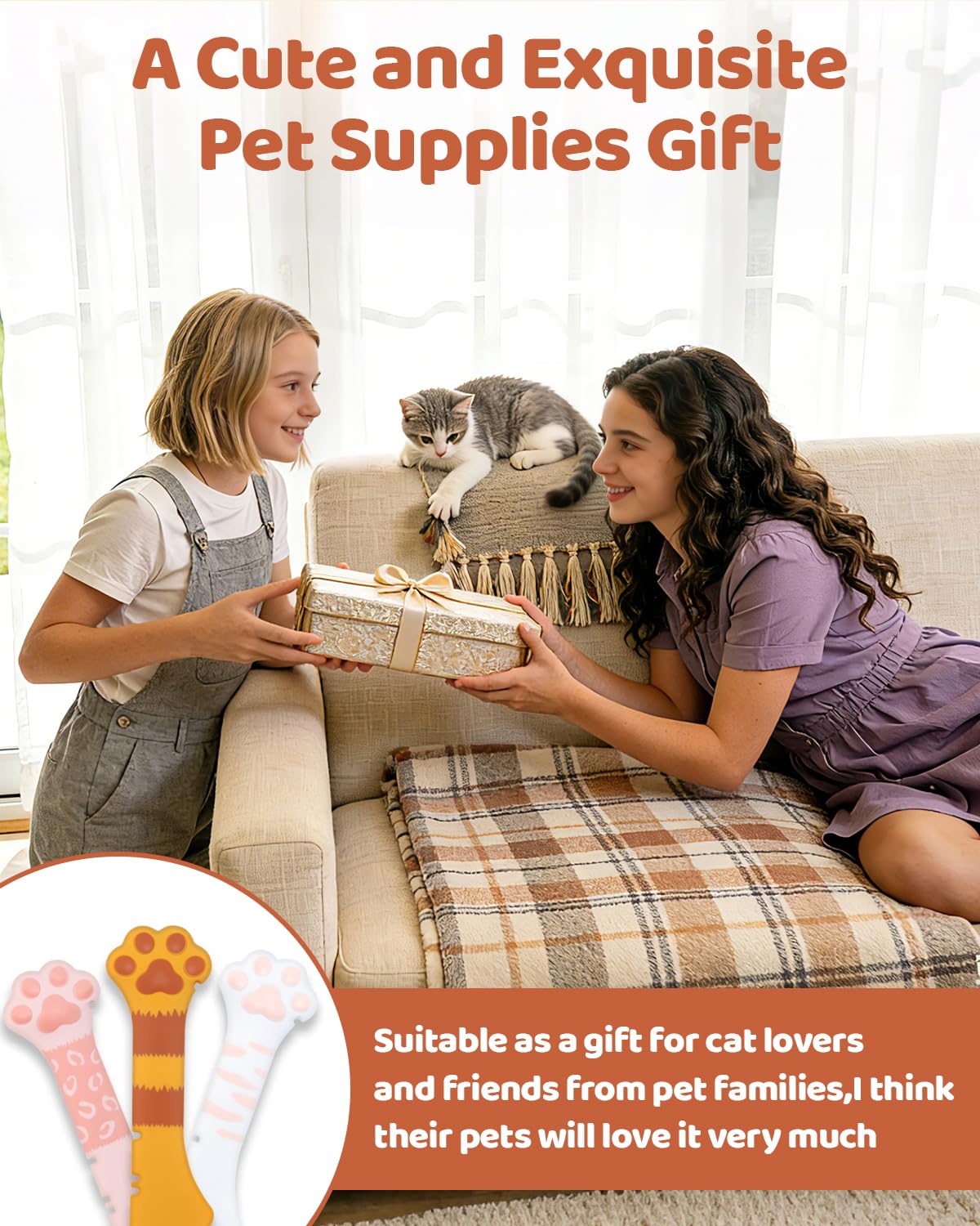 Aecsze présentation en coffret idée cadeau pratique pour propriétaires d'animaux