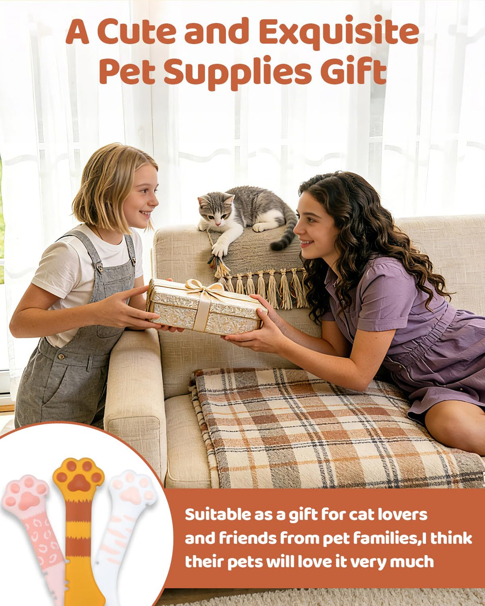 Aecsze présentation en coffret idée cadeau pratique pour propriétaires d'animaux