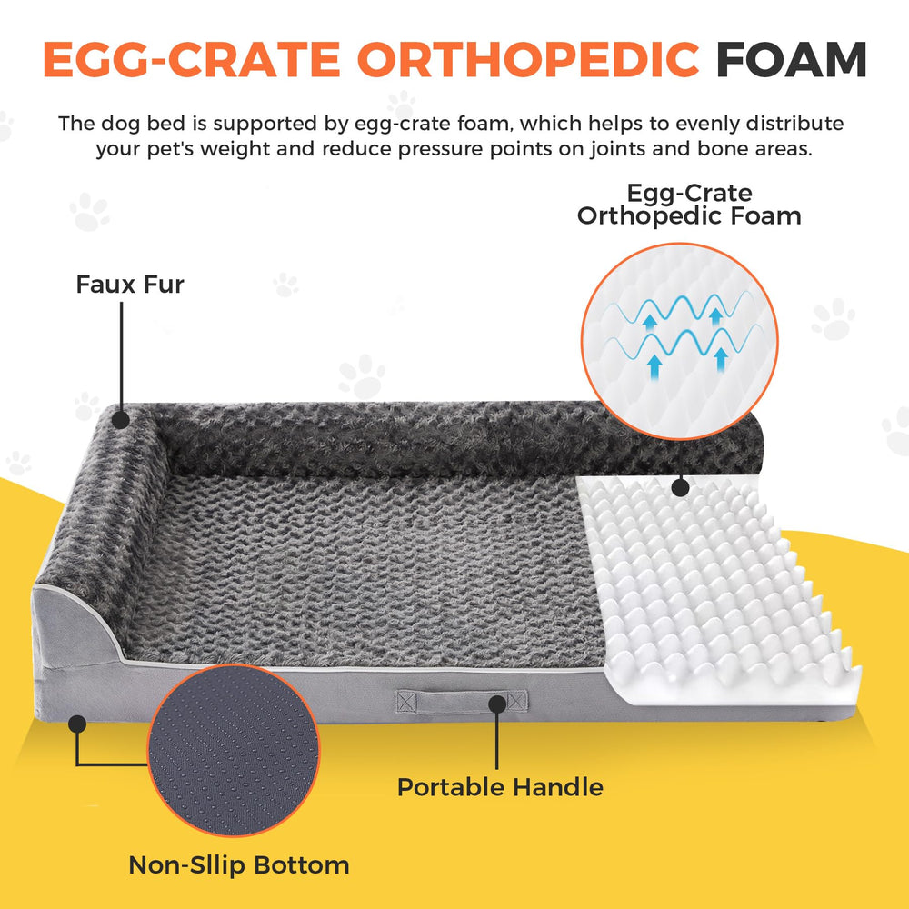 Aeroluxe gros plan mousse egg-crate montrant soutien orthopédique