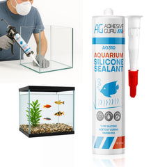 ag adhesive guru emballage avant montrant produit sûr pour aquariums