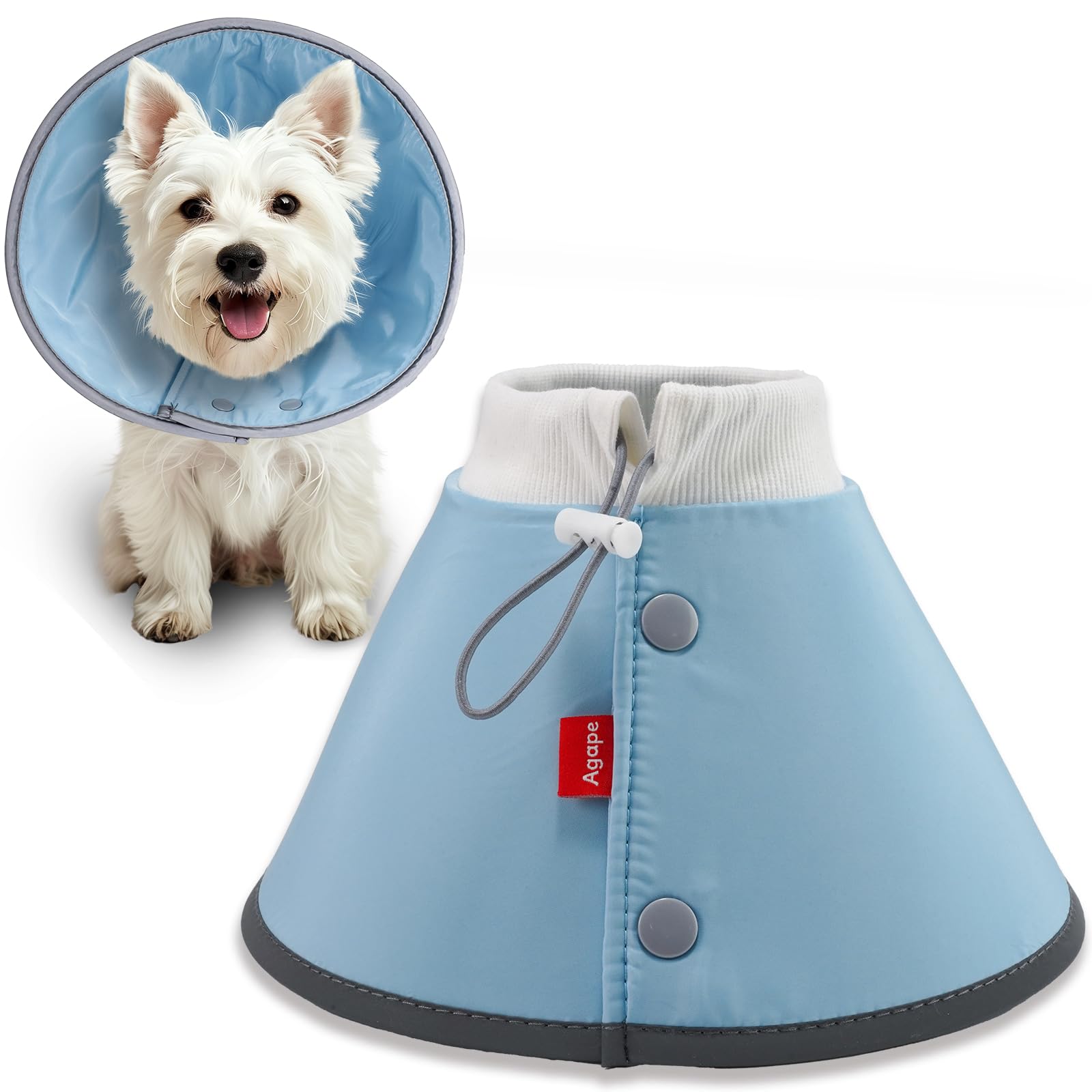 Agape collerette face avant montrant protection confortable