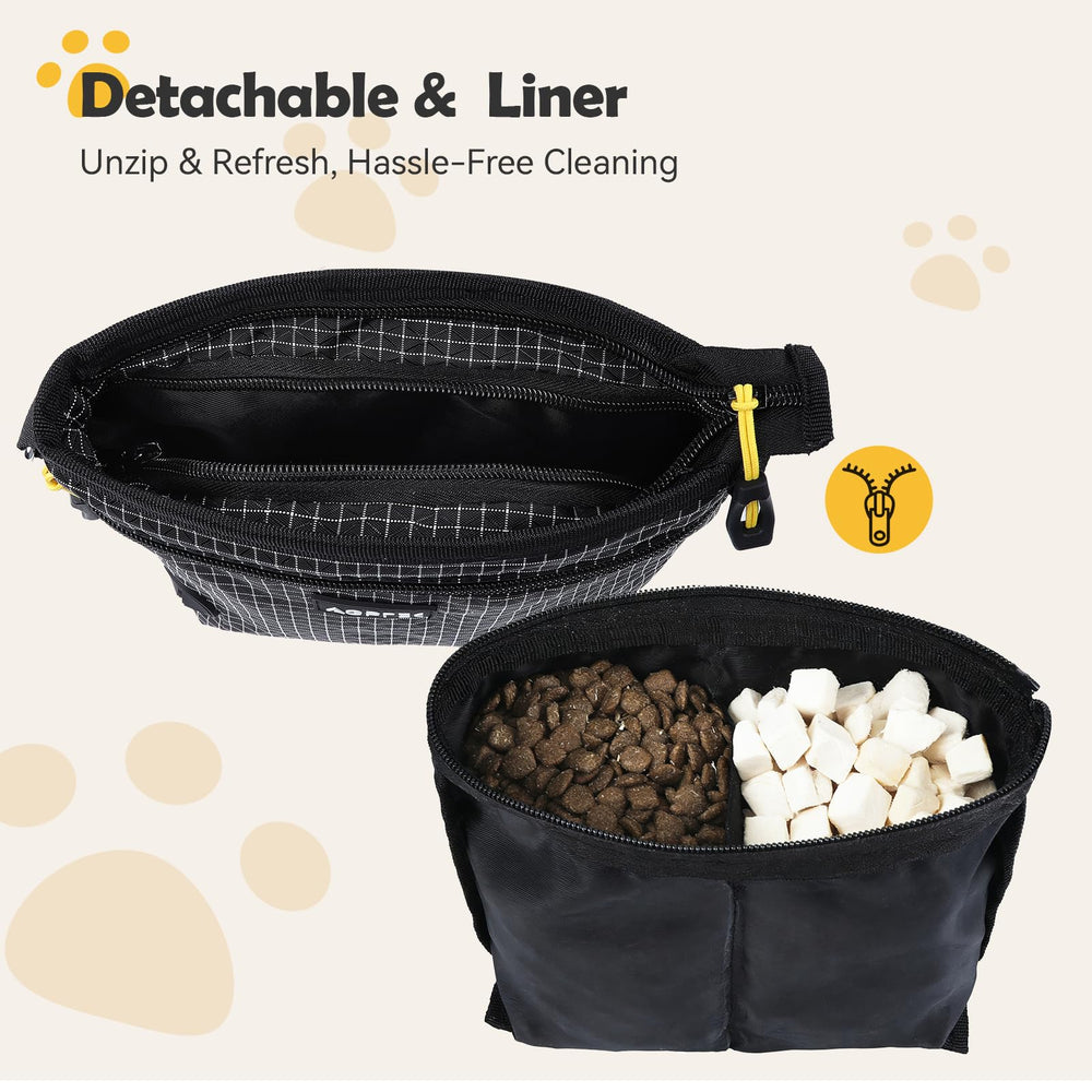 AGPTEK pochette en usage lors d'une promenade mains libres