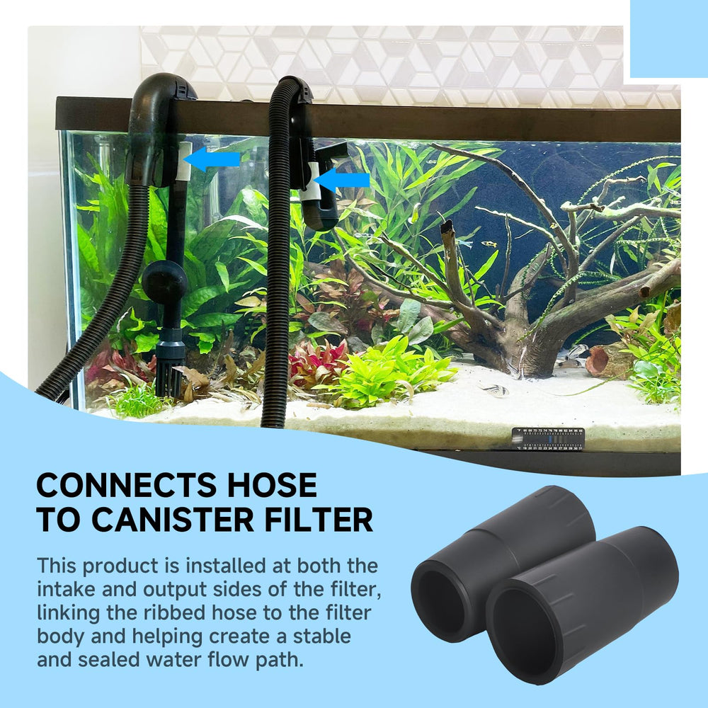 Aigemsi adaptateur monté sur filtre Fluval assurant étanchéité stable