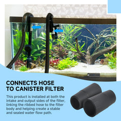 Aigemsi adaptateur monté sur filtre Fluval assurant étanchéité stable