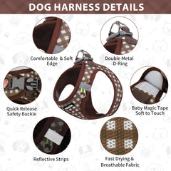Aiitle gros plan du tissu tartan montrant douceur et confort pour le chien