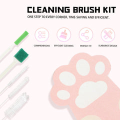AIMAOGOU ensemble de brosses et tampons pour un nettoyage précis et efficace
