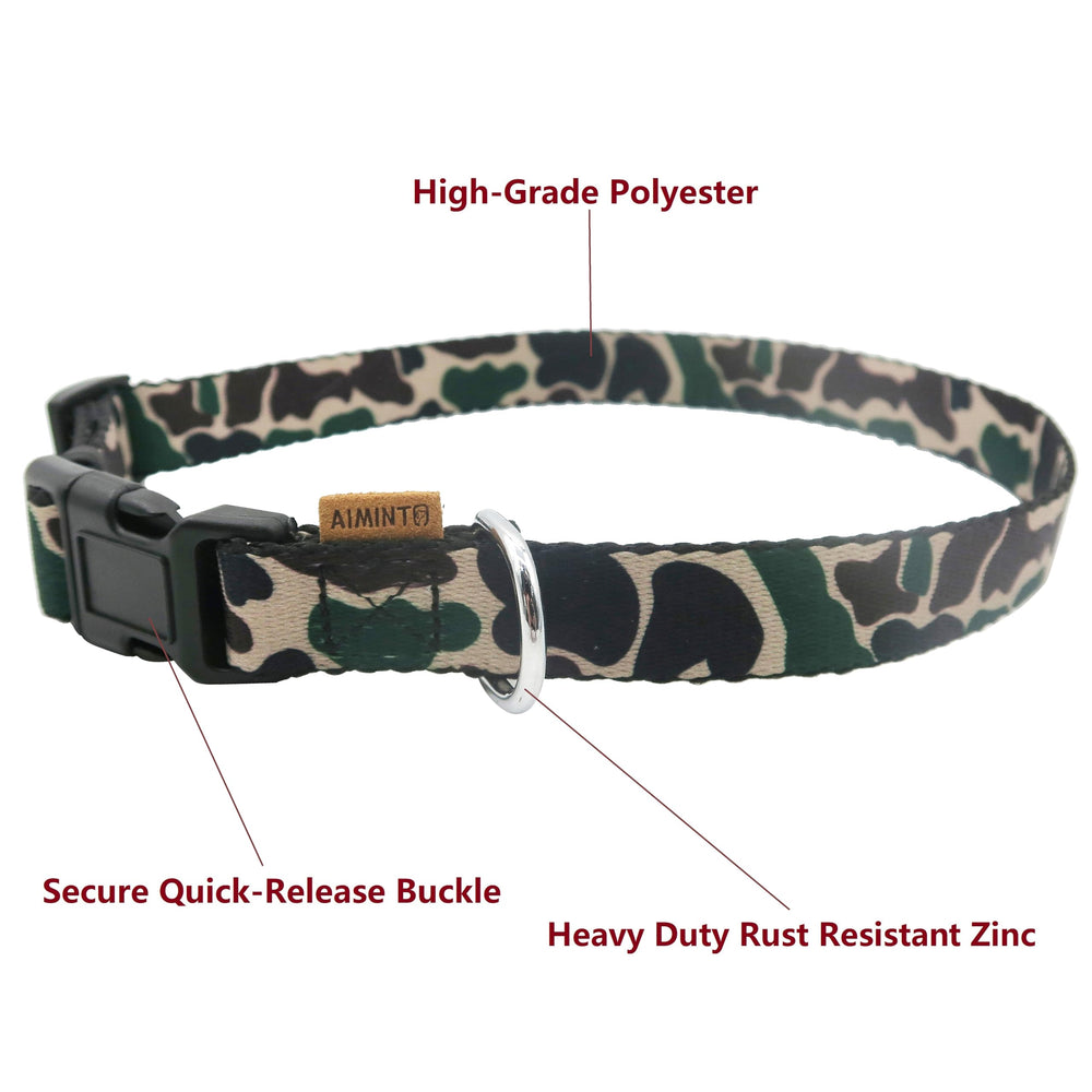 aiminto collier gros plan tissu polyester durable et résistant