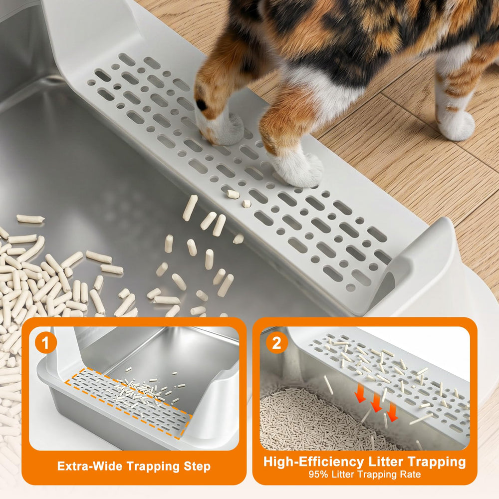 AIPERRO comparaison taille montrant espace suffisant pour grand chat