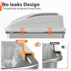 AIPERRO gros plan inox durable résistant corrosion pour nettoyage facile