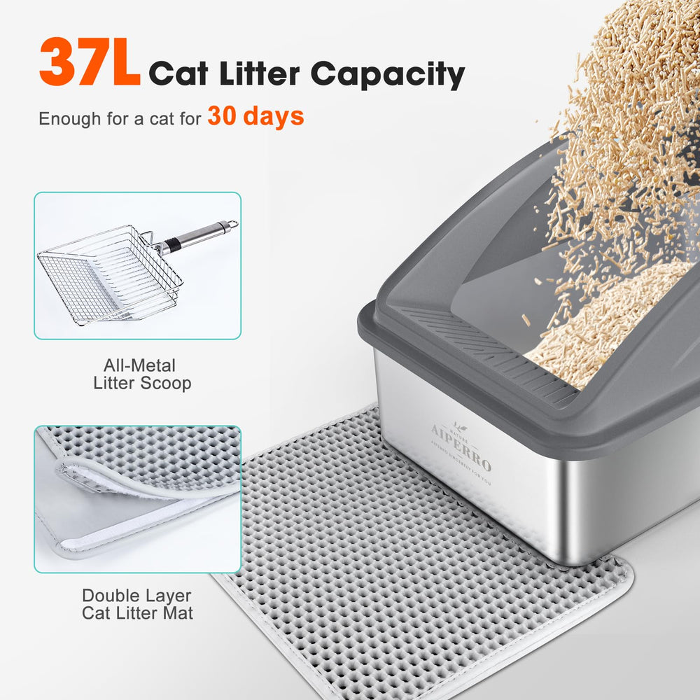AIPERRO comparaison taille avec chat, dimensions XL adaptées