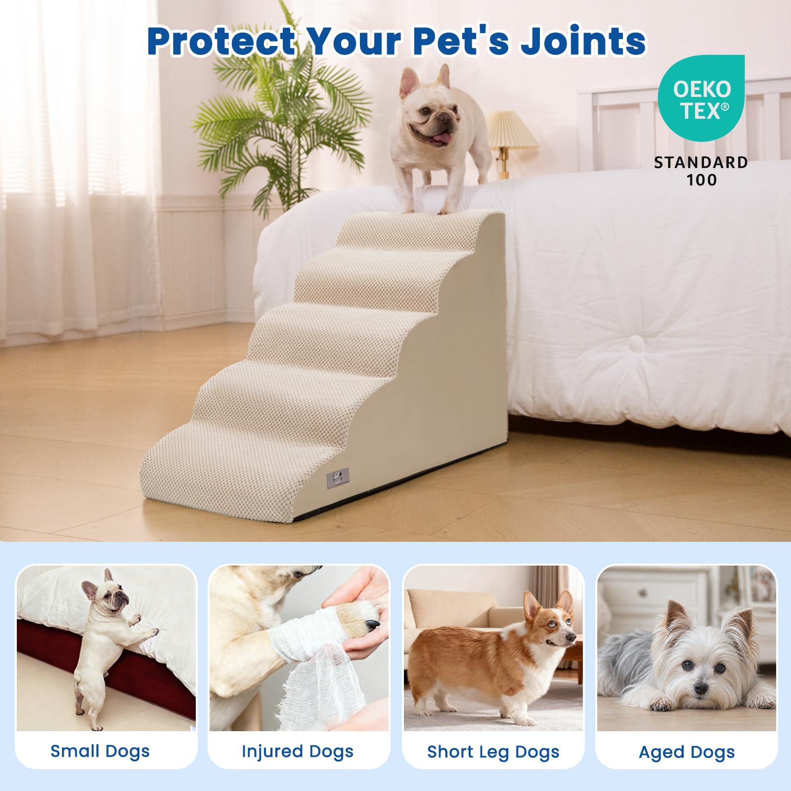 Airpanda comparaison de hauteur pour choisir 3,4 ou 5 marches