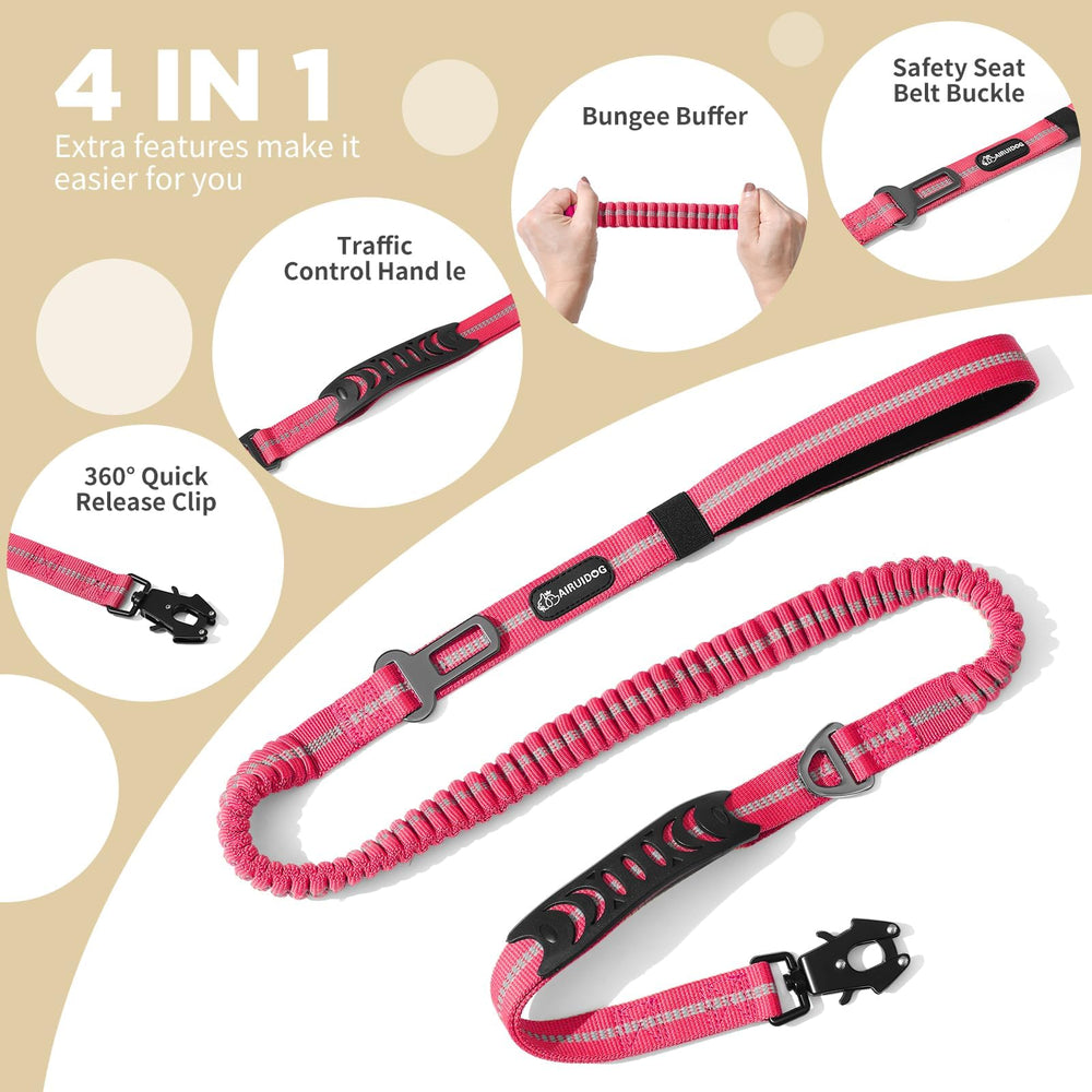 AIRUIDOG double poignées rembourrées offrant contrôle rapproché et confort