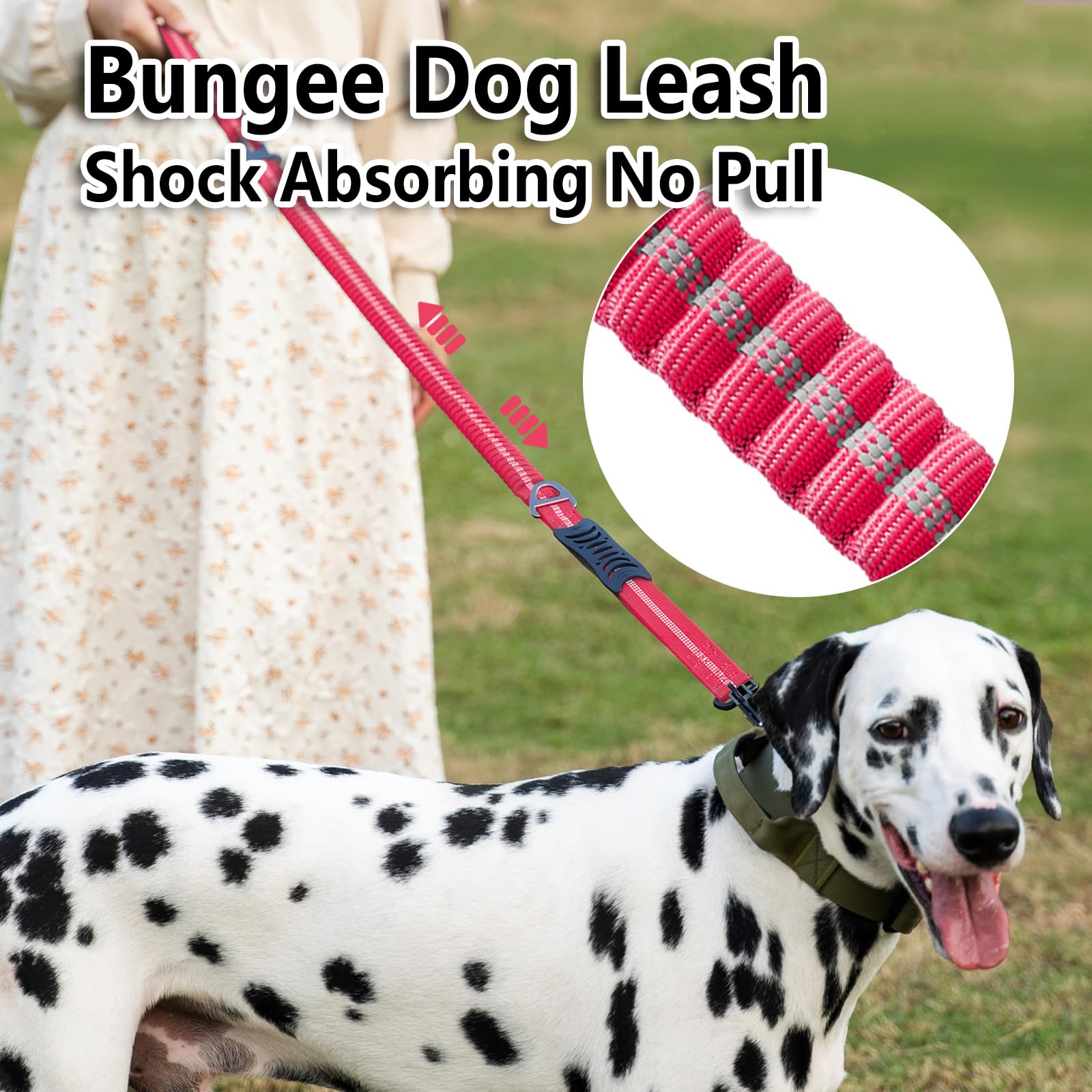 AIRUIDOG détail du bungee amortisseur réduisant les à-coups en marche