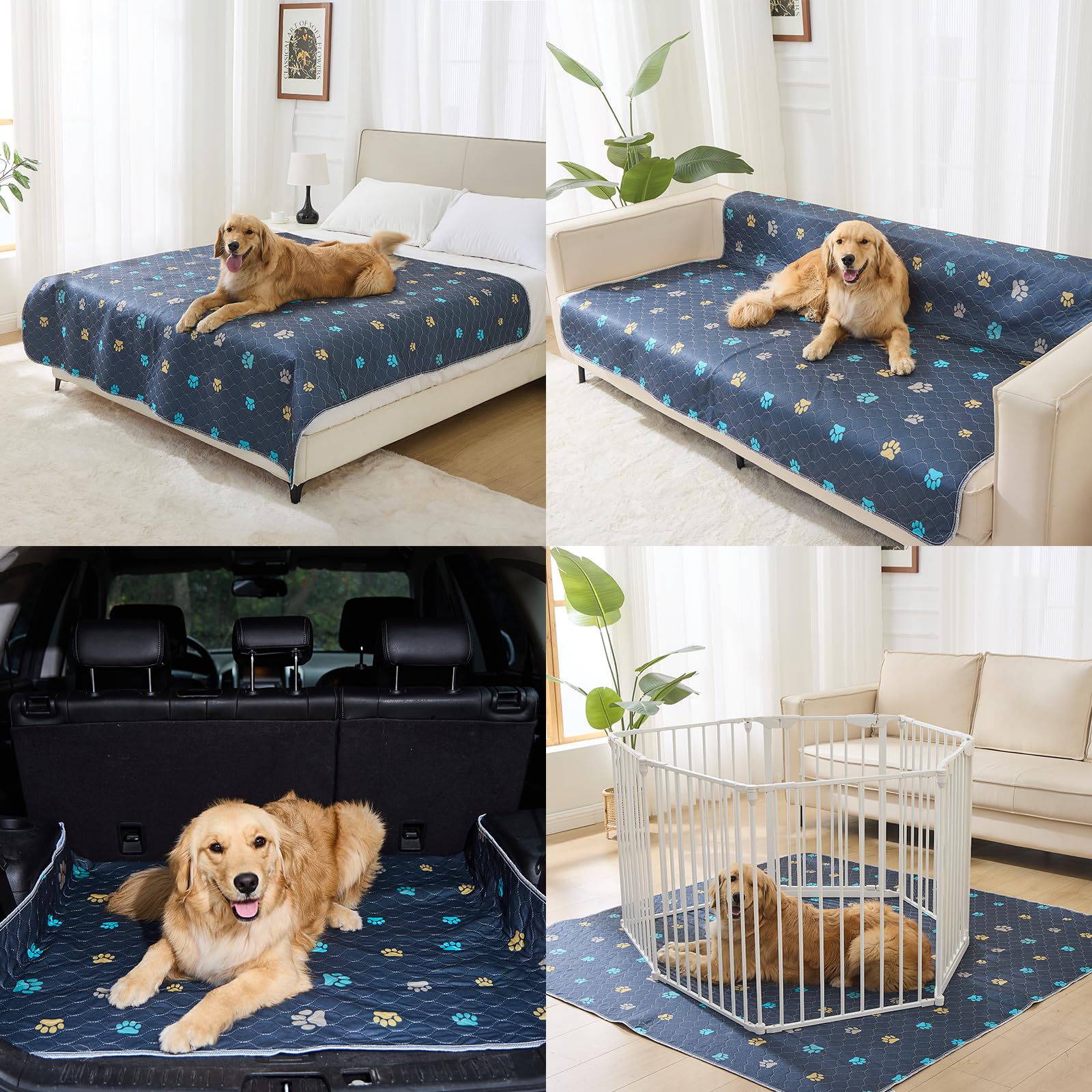Aitmexcn tapis plié rangement compact et réutilisable facilement