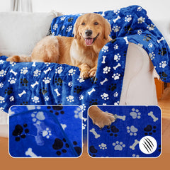 AIWEK zoom motif pattes et os pour un style décoratif et discret