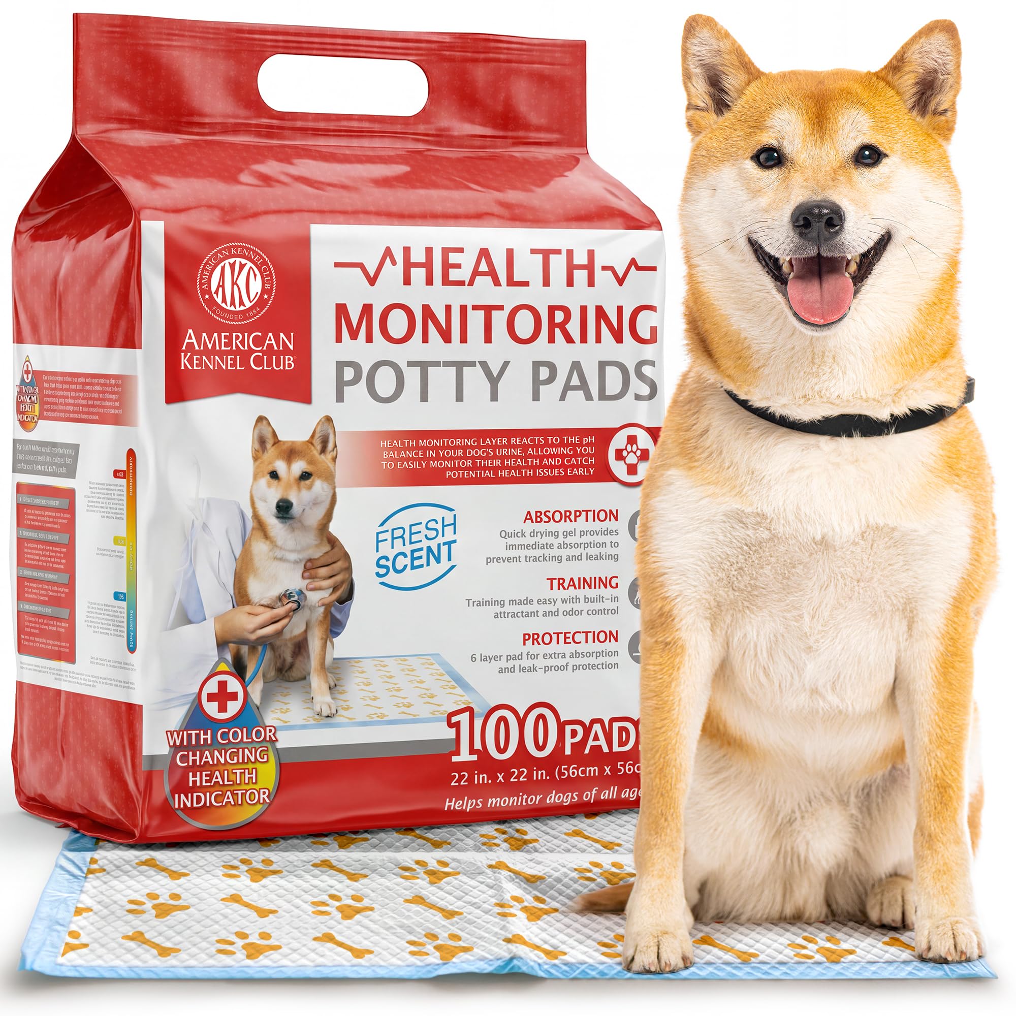 AKC packaging face avant montre protection et usage facile