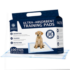 American Kennel Club emballage avant montrant 100 tapis pratiques