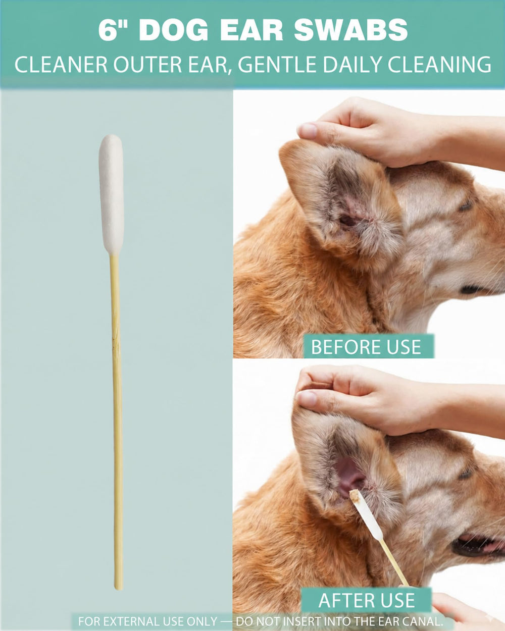 AkoSlale embout coton serré sans peluches pour nettoyage efficace