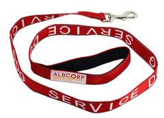 ALBCORP laisse face complète montrant solidité et contrôle