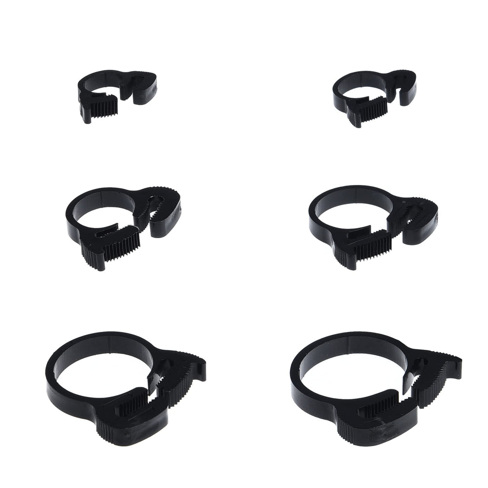 ALEGI pack 36 colliers nylon montrant toutes les tailles, robustesse assurée