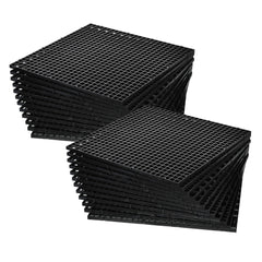 ALEGI vue avant du panneau egg crate, solution modulable pour aquarium