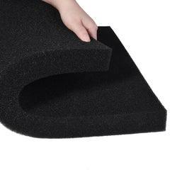 ALEGI mousse filtrante face avant montrant dimensions et finition, filtration fiable
