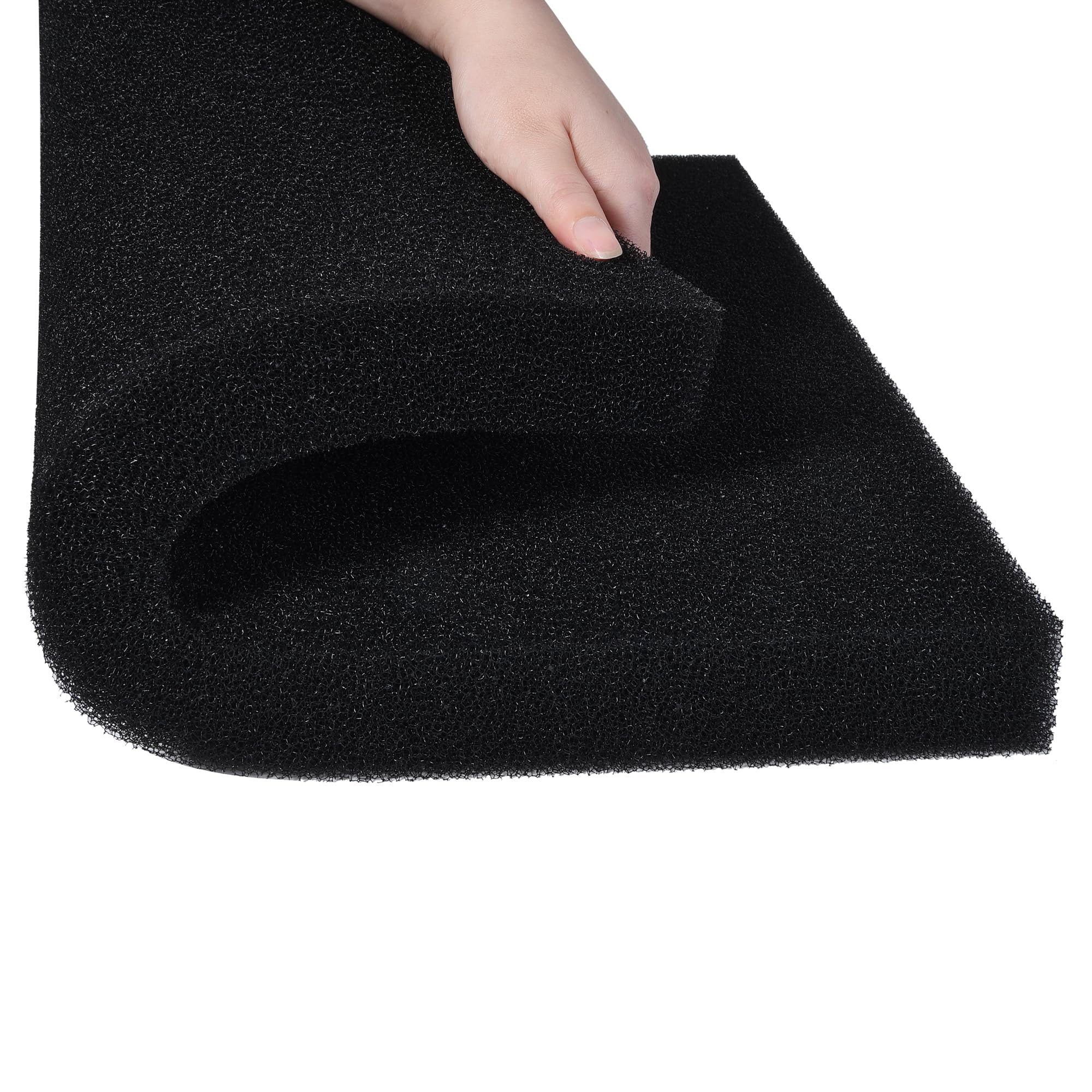 ALEGI plaque mousse frontale montrant format 20x20 pour filtration