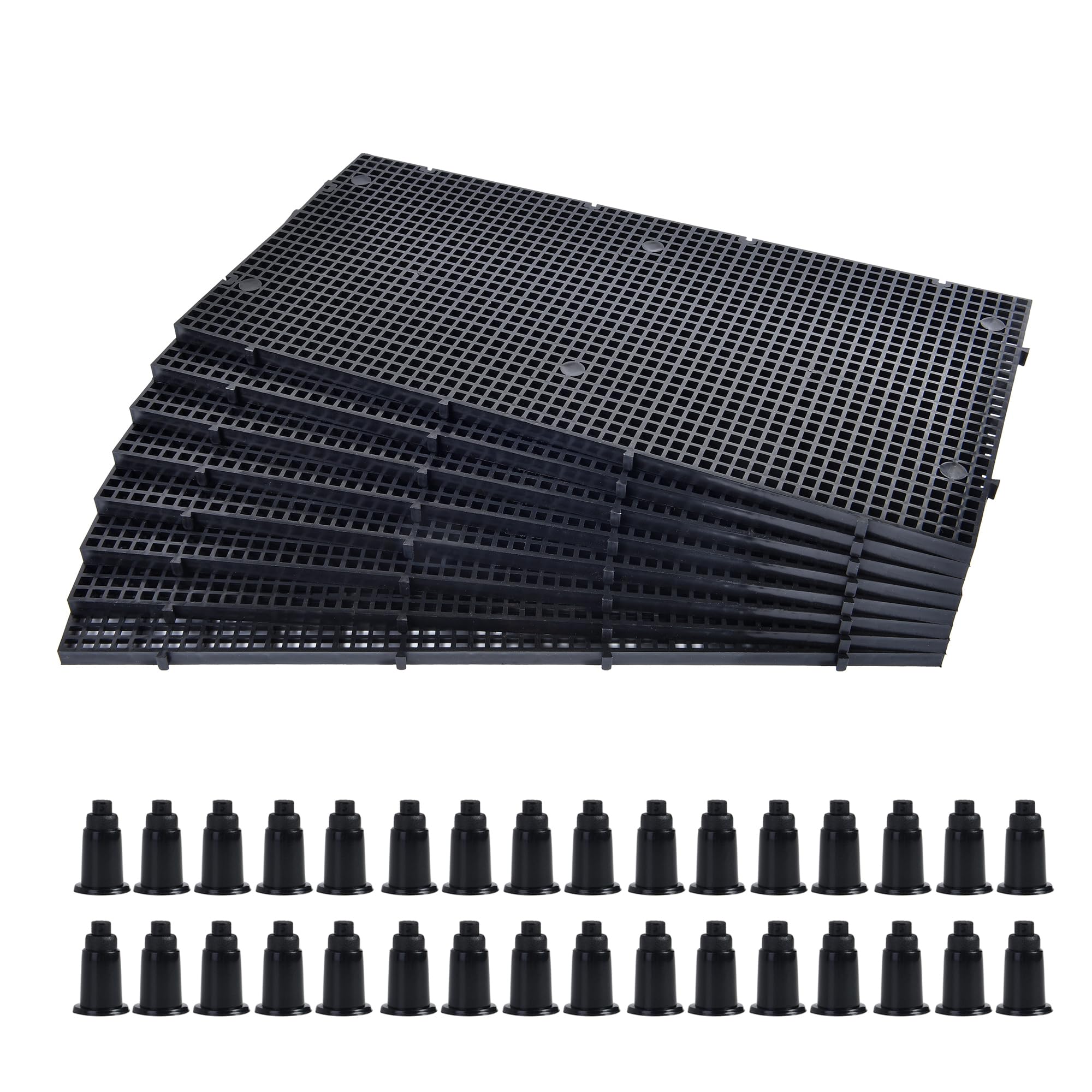 ALEGI vue frontale du plateau grille montrant la structure et organisation