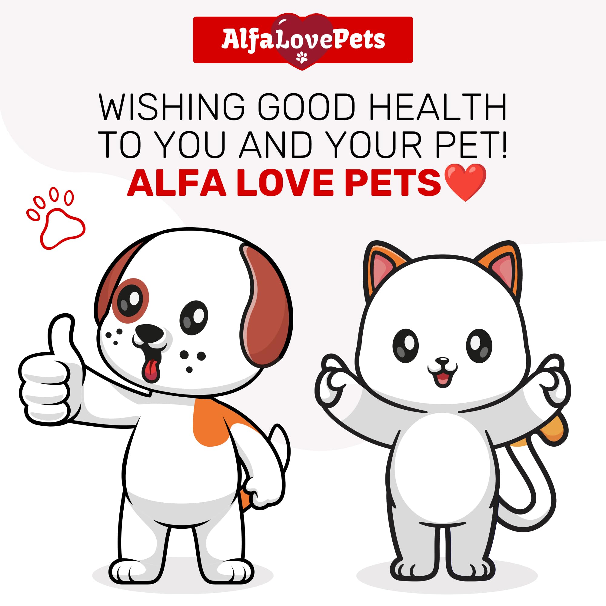 Alfa Love Pets comparaison taille flacon 2 oz pour visualiser concentration et portabilité