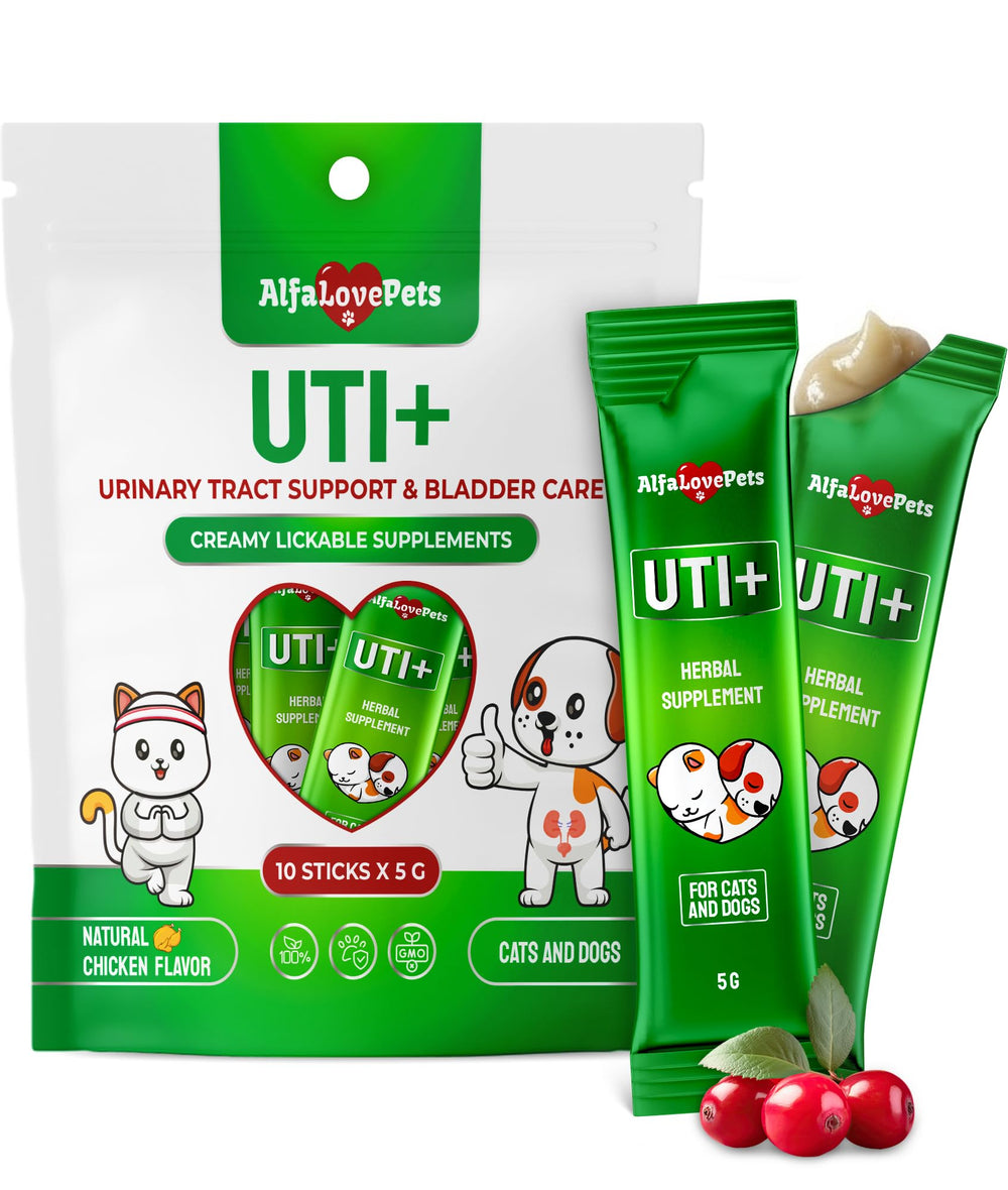 Alfa Love Pets emballage stick face montrant portion pratique