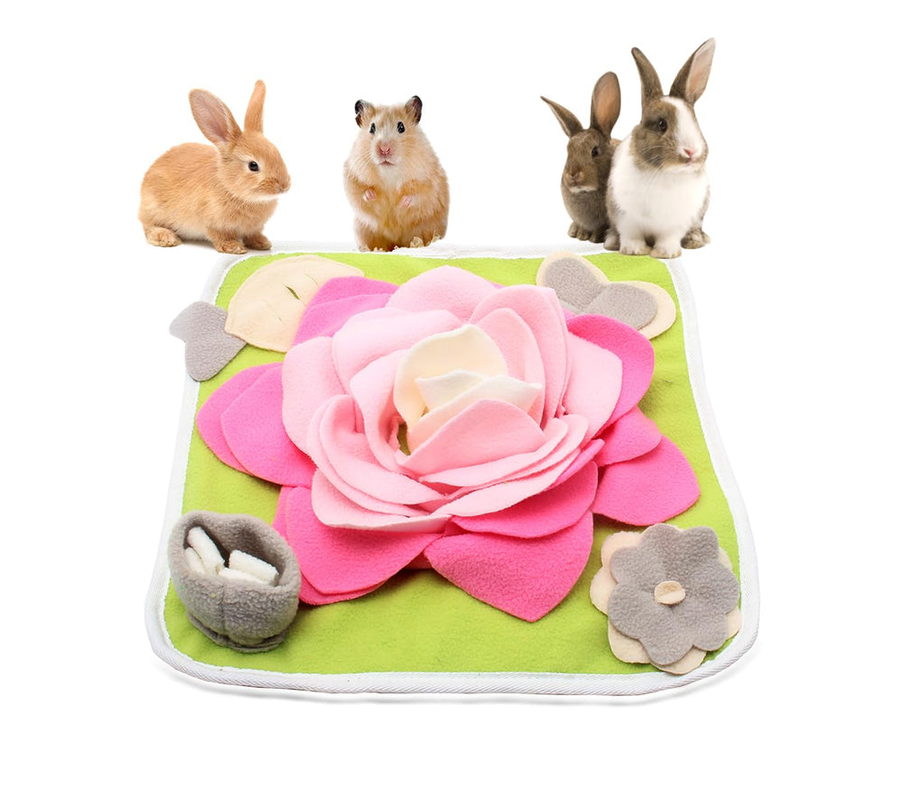 Alibuy tapis face avant montrant plis et poches pour enrichissement