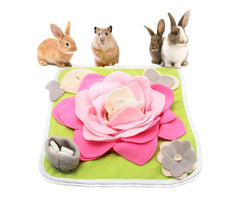 Alibuy tapis face avant montrant plis et poches pour enrichissement