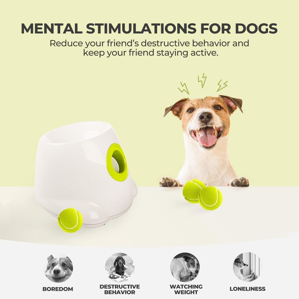 ALL FOR PAWS comparaison de taille pour balles et appareil pratique