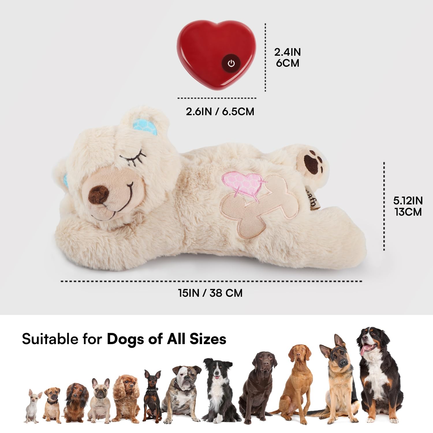 ALL FOR PAWS comparaison taille montre adaptation à la caisse