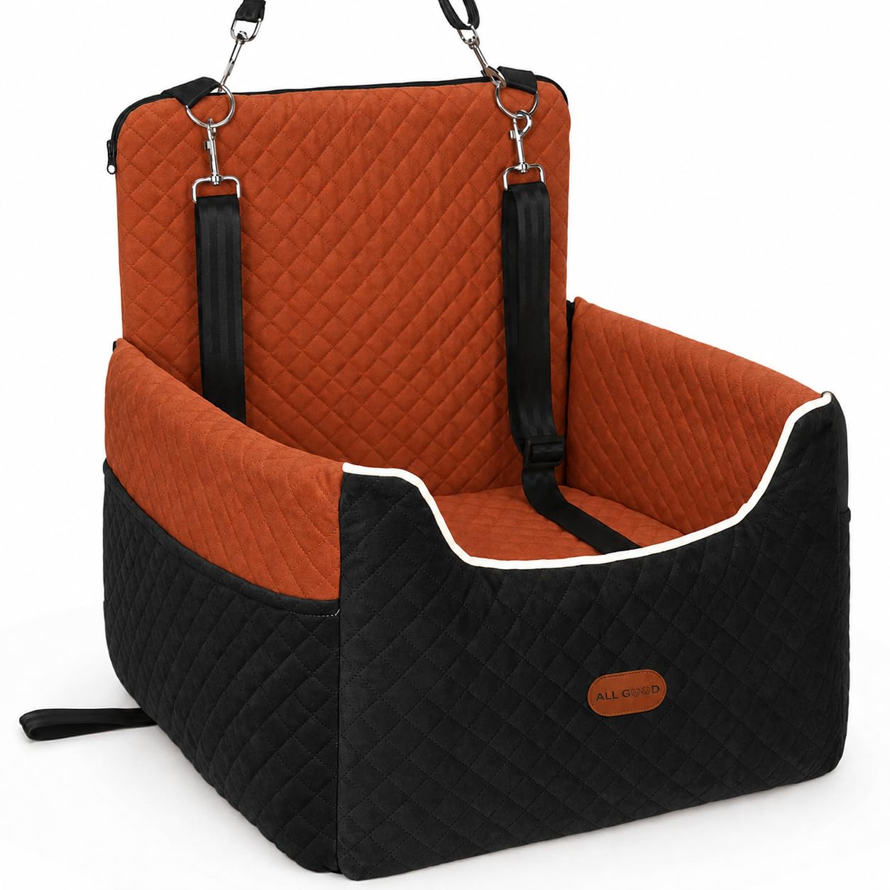 ALL GOOD PET SUPPLIES comparaison taille montrant adaptation pour petits chiens