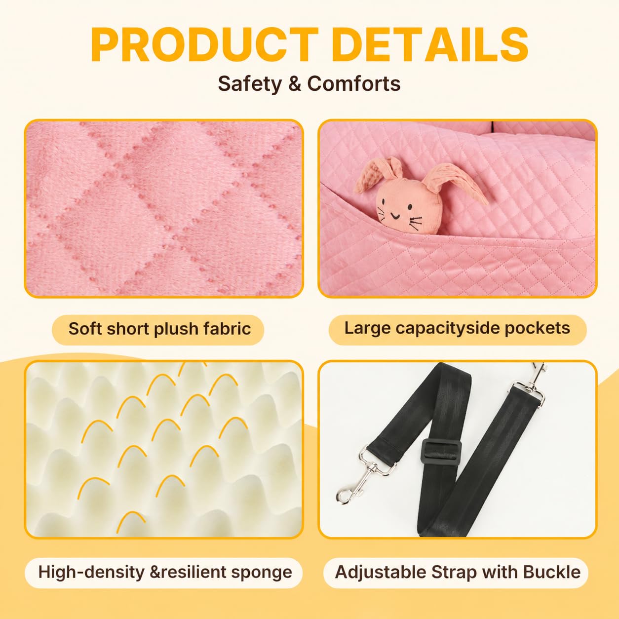 ALL GOOD PET SUPPLIES poches latérales rangement friandises jouets pratique