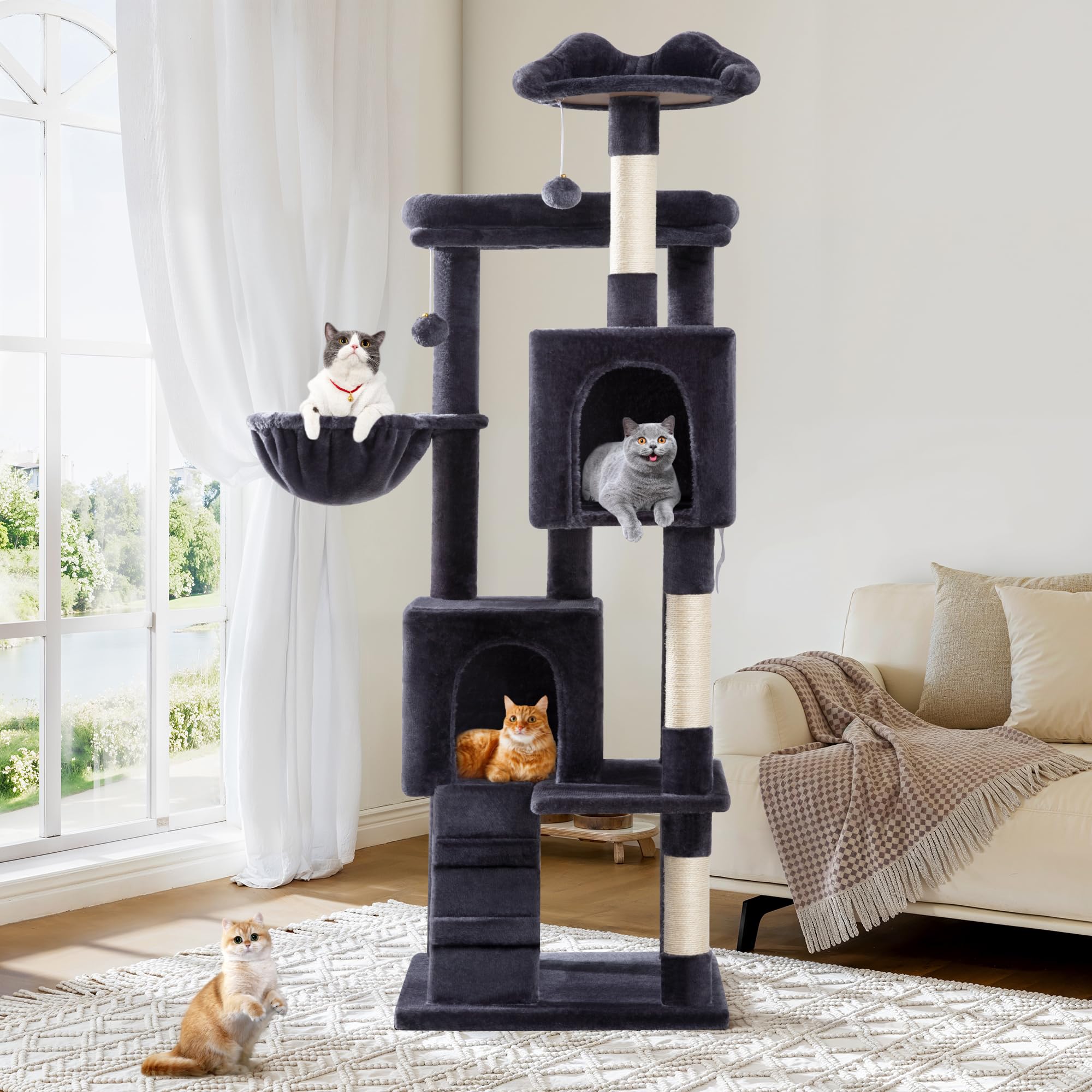 Allewie gros plan peluche douce offrant confort et chaleur pour chat