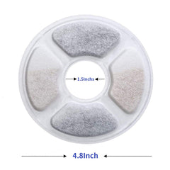 Allxin filtre vue en coupe montrant couches et protection des pompes